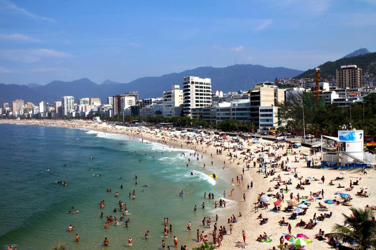 Charmosa Cobertura Em Ipanema Na Quadra Da Praia De Quarto, Sala, Terraco E Sauna ริโอเดจาเนโร ภายนอก รูปภาพ