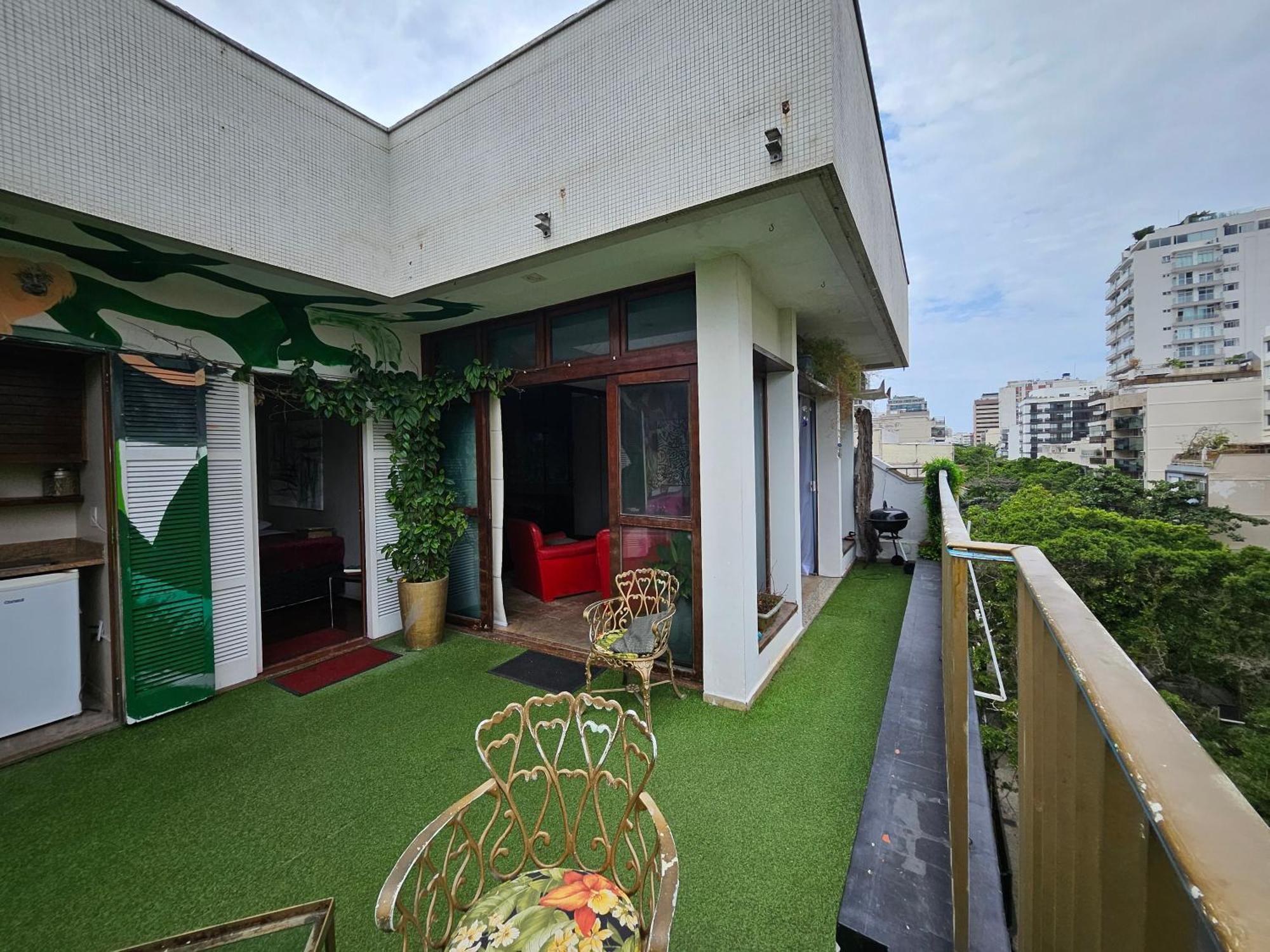 Charmosa Cobertura Em Ipanema Na Quadra Da Praia De Quarto, Sala, Terraco E Sauna ริโอเดจาเนโร ภายนอก รูปภาพ