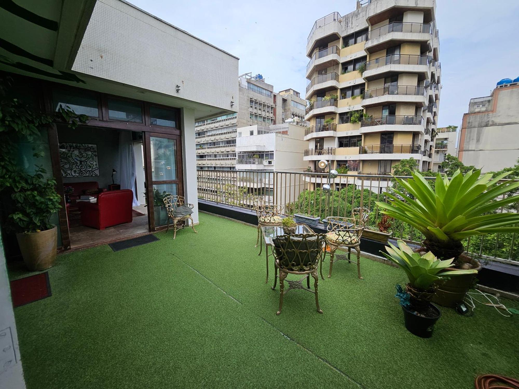 Charmosa Cobertura Em Ipanema Na Quadra Da Praia De Quarto, Sala, Terraco E Sauna ริโอเดจาเนโร ภายนอก รูปภาพ