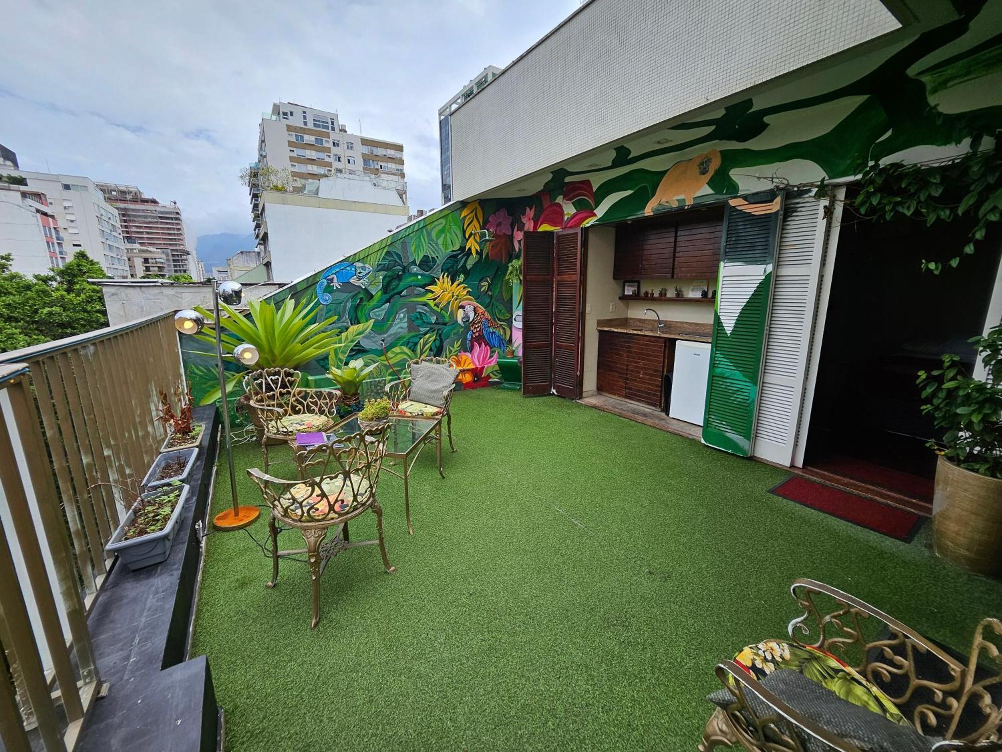Charmosa Cobertura Em Ipanema Na Quadra Da Praia De Quarto, Sala, Terraco E Sauna ริโอเดจาเนโร ภายนอก รูปภาพ